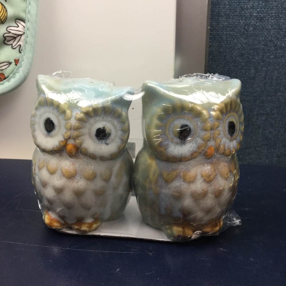 9 piece kitchen owl set - Picture 3 of 8